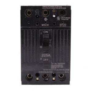 P12556.jpg GE Industrial TQD32225WL Bolt-On Mount Type TQD Molded Case Circuit Breaker 3-Pole 225-Amp 240-Volt AC