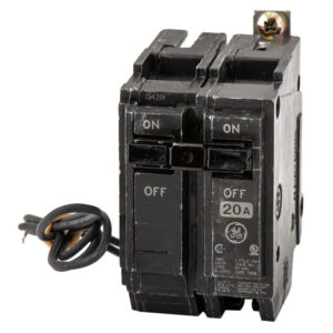 GE Industrial THQB1120ST1 Bolt-On Mount Type THQB Miniature Circuit Breaker With Shunt Trip 1-Pole 20-Amp 120-Volt AC