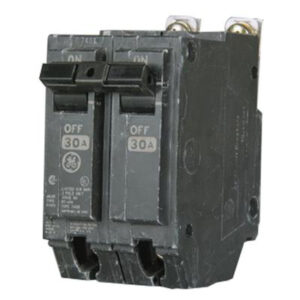 GE Industrial THQB2130 Bolt-On Mount Type THQB Miniature Circuit Breaker 2-Pole 30-Amp 120/240-Volt AC