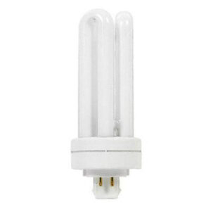 GE Lighting 97618 Dimmable T4 Compact Fluorescent Lamp 26-Watt 4-Pin GX24q-3 Base 1800-Lumens 82 CRI 2700K Ecolux&reg; Triple Biax&reg;