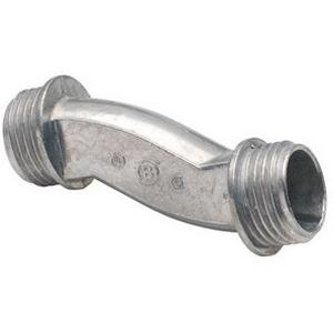 Bridgeport 1521-DC Die Cast Zinc Offset Conduit Nipple 3/4-Inch x 2-3/4-Inch