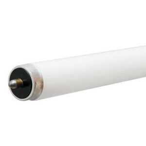 GE Lighting 68871 T8 Straight Extra Life Linear Fluorescent Lamp 59-Watt Single-Pin FA8 Base 5950-Lumens 82 CRI 5000K 96-Inch Length