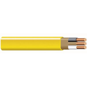 Solid Copper Type NM-B Non-Metallic Sheathed Cable With Grounding 12/2/2 250-ft Coil
