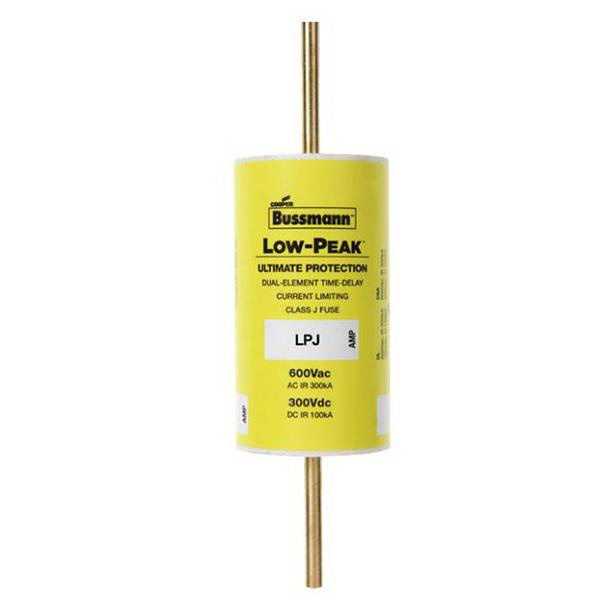Bussmann LPJ-600SP Dual Element Class J Non-Rejection Current-Limiting Time Delay Fuse 600-Amp 600-Volt AC 300-Volt DC Low-Peak