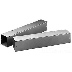 PN124963.jpg Hoffman F1010T1120GVP ANSI 61 Gray Polyester Powder Coated 14/16 Gauge Steel Straight Section Lay-In Wireway 120-Inch x 10-Inch x 10-Inch