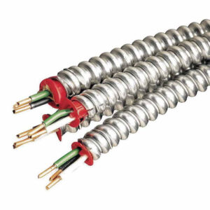 MC2/03MR Aluminum Conductor Aluminum MC Armored Cable 2/0-3